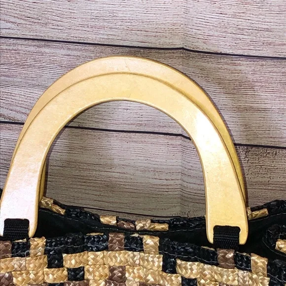 Charter‎ Club Straw Purse - Picture 4 of 6